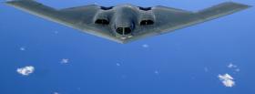 b 2 bomber airplane facebook cover