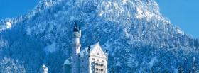 winter snow and castle facebook cover