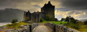 castle in scotland facebook cover