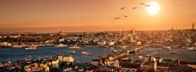 istanbul and city facebook cover