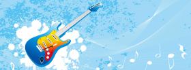 guitar and music creative facebook cover