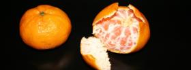 peeled orange food facebook cover