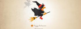 Cute Ghost Halloween facebook cover