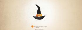 pumpkin in grass halloween facebook cover