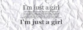 im the kinda girl quote facebook cover