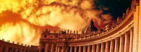vatican clouds religions facebook cover