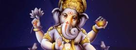 krishna gold religions facebook cover