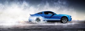 ford mustang shelby car facebook cover
