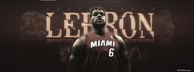 Lebron James Heat facebook cover