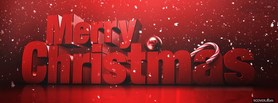christmas colorful decorations facebook cover