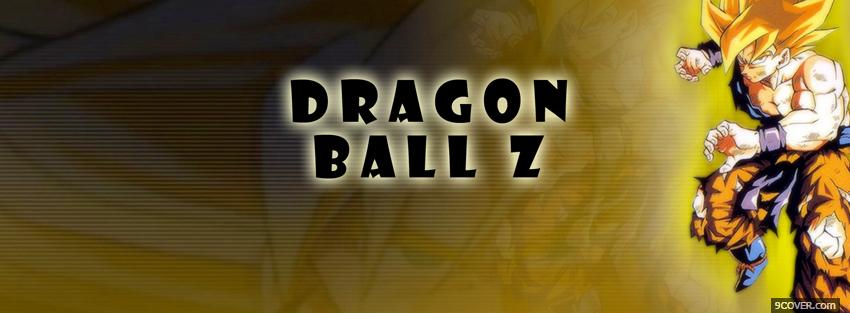 Photo dragon ball z Facebook Cover for Free