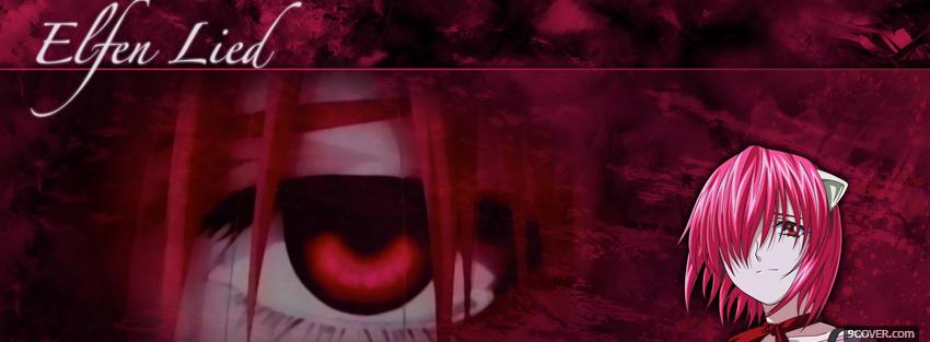 Photo elfen lied Facebook Cover for Free