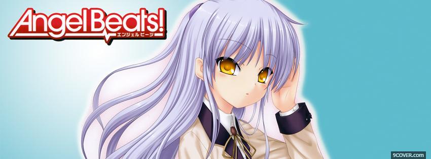 Photo manga angel beats Facebook Cover for Free