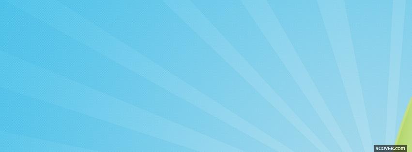 Photo baby blue lines Facebook Cover for Free
