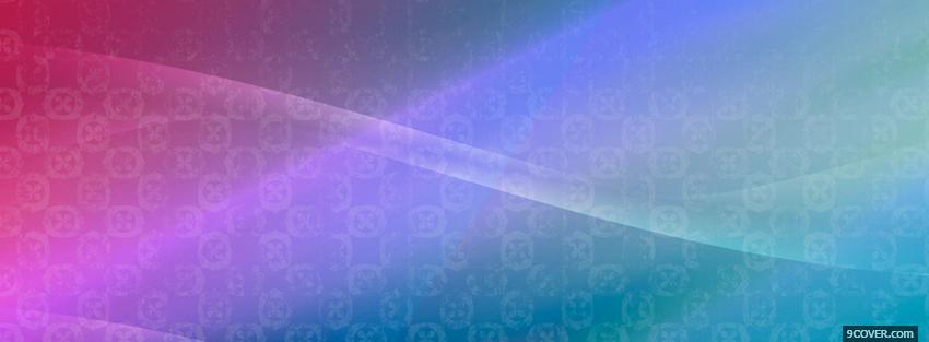 Photo shower of colors abstract Facebook Cover for Free