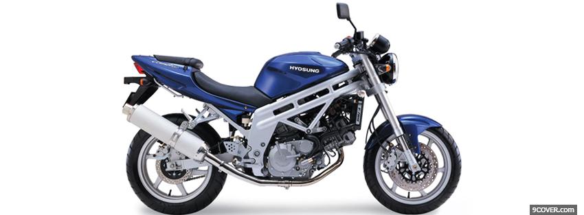 Photo hyosung gt650 moto Facebook Cover for Free