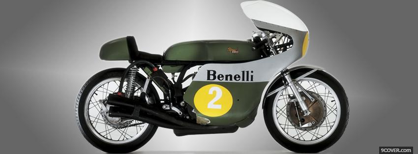 Photo side vintage benelli Facebook Cover for Free