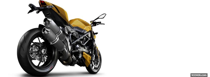 Photo streetfighter 848 moto Facebook Cover for Free