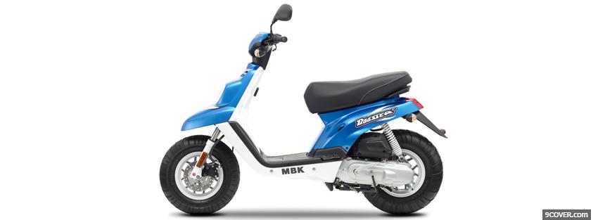 Photo mbk booster 2008 moto Facebook Cover for Free