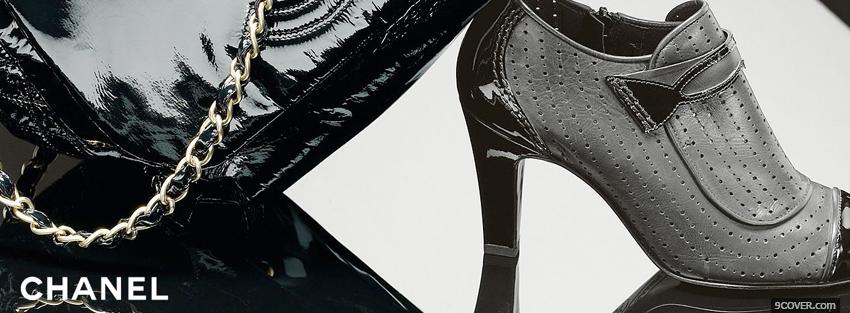 Photo fashion chanel shoes Facebook Cover for Free