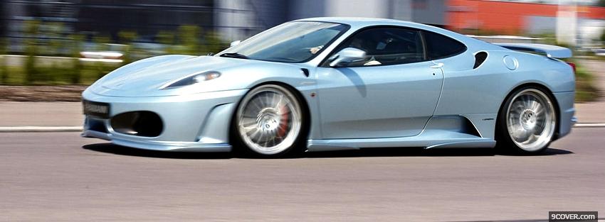 Photo driving f430 hamann Facebook Cover for Free