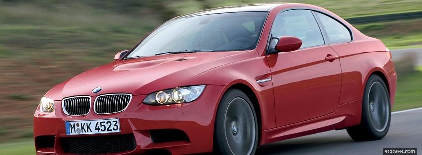 Photo new bmw car Facebook Cover for Free