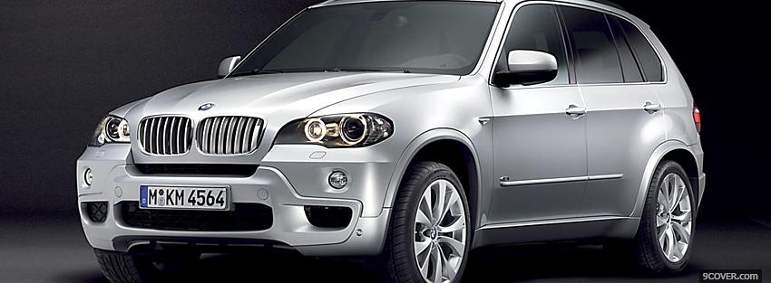 Photo sport x5 bmw car Facebook Cover for Free