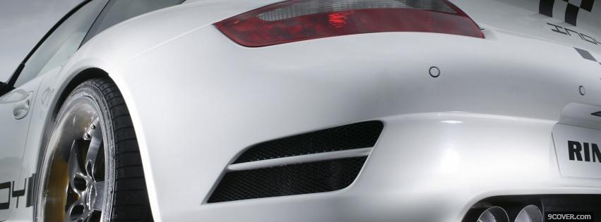 Photo porsche rinspeed back view Facebook Cover for Free