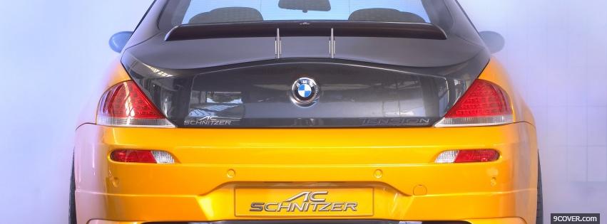 Photo back bmw ac schnitzer Facebook Cover for Free