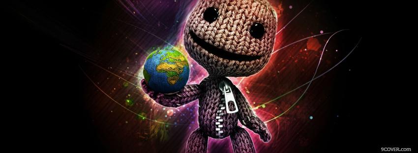 Photo video games cool little big planet Facebook Cover for Free