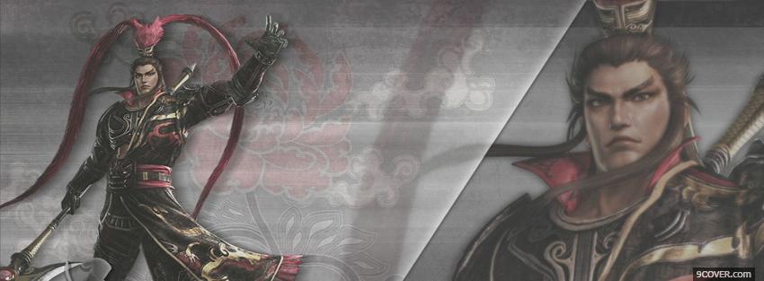 Photo lu bu dynasty warriors 7 Facebook Cover for Free
