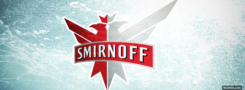 Photo smirnoff sign alcohol Facebook Cover for Free