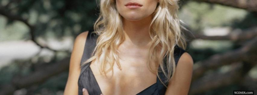 Photo blond shinny hair sienna miller Facebook Cover for Free