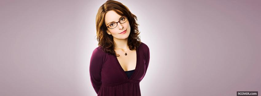 Photo funny celebrity tina fey Facebook Cover for Free