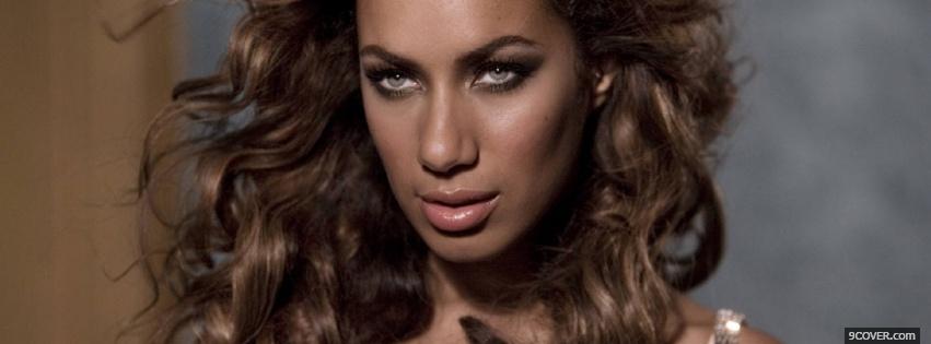 Photo x factor winner leona lewis Facebook Cover for Free