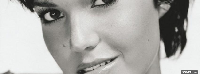 Photo exquisite celebrity actress mandy moore Facebook Cover for Free