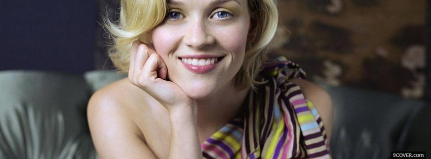 Photo collected celebrity reese witherspoon Facebook Cover for Free