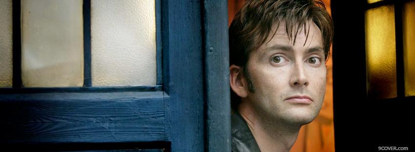 Photo celebrity serious david tennant Facebook Cover for Free