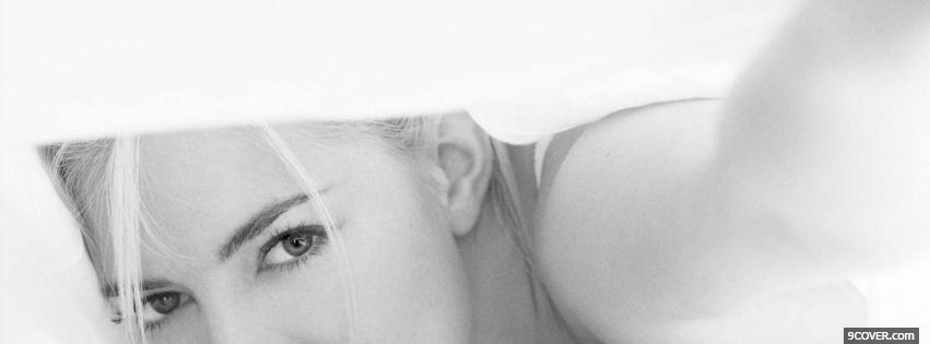 Photo eyes of sienna miller Facebook Cover for Free
