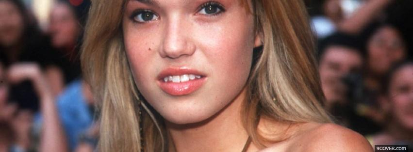 Photo mandy moore younger blond hair Facebook Cover for Free