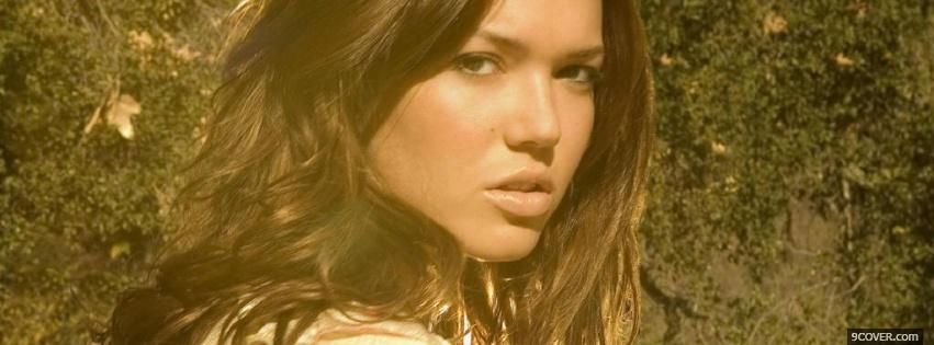 Photo flawless celebrity mandy moore Facebook Cover for Free
