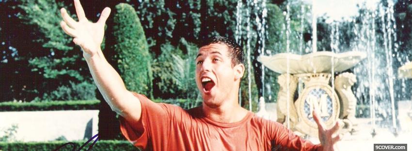 Photo celebrity adam sandler in billy madison Facebook Cover for Free