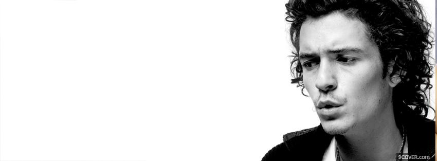 Photo celebrity orlando bloom whistling Facebook Cover for Free