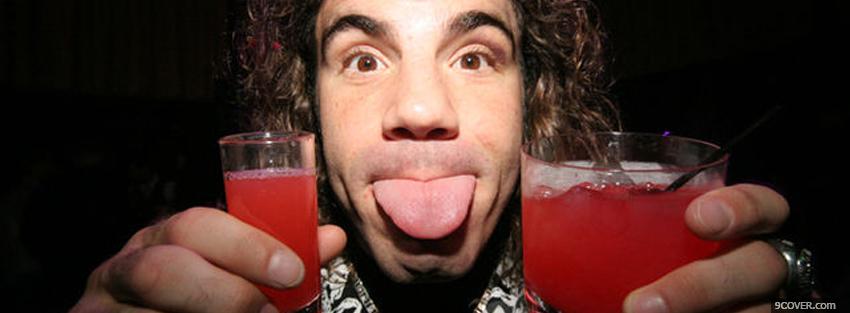 Photo clay guida drinking ufc Facebook Cover for Free