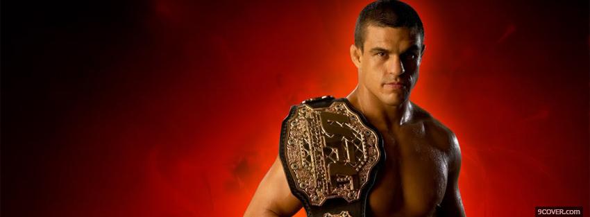 Photo vitor belfort champion Facebook Cover for Free