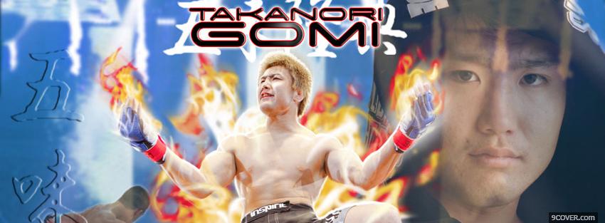 Photo takanori gomi fighter Facebook Cover for Free