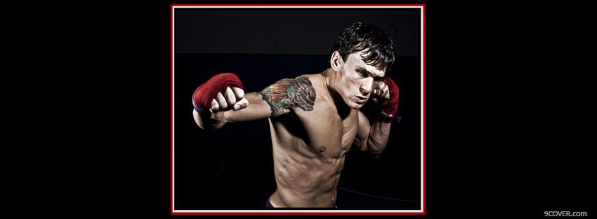 Photo black house mma Facebook Cover for Free