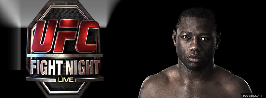 Photo fight night ufc Facebook Cover for Free