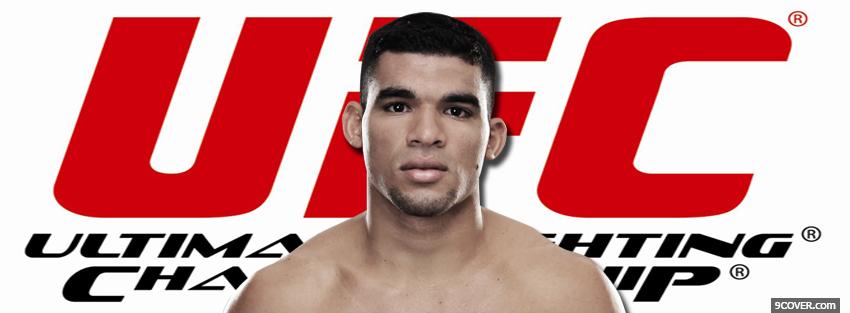 Photo ronny markes red ufc Facebook Cover for Free