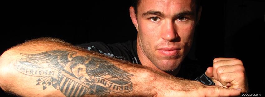Photo fighter jake shields Facebook Cover for Free